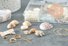 Kit Nacre & Coquillage, Coffrets et kits de perles pour la création de bijoux fantaisie DIY, X1