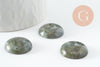 Cabochon rond labradorite naturelle 20mm, cabochon création bijoux pierre naturelle, X1 VALIDE