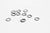 Anneaux ronds noirs ouverts 10mm, x20 (1.9gr) (G2502)