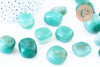 Aventurine naturelle brut roulé 18-28mm, fourniture créatives, pierre naturelle, litotherapie, Chips aventurine, les 20g G5717