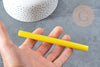 Baton de cire à cacheter jaune vif 135mm, fourniture pour création de sceaux personnalisés , x1 G8912