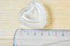 Boite à bijoux verre coeur 4.1cm, x1 (G4173)