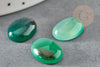 Cabochon agate vert, cabochon ovale, cabochon agate,agate naturelle,16x12mm, pierre naturelle, X1 G2244