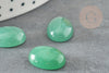 Cabochon aventurine verte, cabochon ovale, aventurine naturelle,pierre naturelle, 14 x10mm, X1 G2241