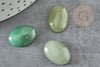 Cabochon aventurine verte, cabochon ovale, aventurine naturelle,pierre naturelle,18 x13mm, X1 G0376