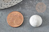 Cabochon howlite blanche, cabochon rond, cabochon Howlite, howlite naturelle,16mm, bijou pierre naturelle, X1 G2900