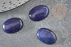 Cabochon jade bleu marine, cabochon ovale, pierre dôme,jade naturel,18 x13mm,cabochon pierre, X1 G2924