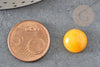 Cabochon jade jaune,cabochon rond, jade naturel,cabochon pierre, 12mm, pierre naturelle, X1 G2589