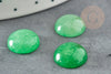 Cabochon jade vert,pierre naturelle, cabochon jade,cabochon rond,pierre verte, 12mm, X1 G2632