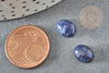 Cabochon lapis lazulis bleue, cabochon ovale, lapis lazulis naturelle,10x8mm, cabochon pierre, X1 G1720