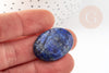 Cabochon ovale Lapis Lazulis, cabochon ovale,lapis Lazulis,lapis naturel, pierre naturelle,22x30mm, X1 G2594