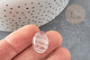 Cabochon ovale cristal de roche,cabochon ovale,quartz naturel, cabochon cristal, pierre naturelle,18x13mm, X1 G2256