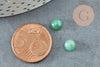 Cabochon rond aventurine naturelle 6mm, cabochon création bijoux pierre, X1 G8662