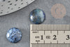 Cabochon rond bleu lapis lazulis,cabochon pierre, lapis lazulis naturel,12mm, pierre naturelle, X1 G1128