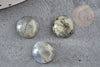 Cabochon rond labradorite, cabochon rond, labradorite naturelle,10mm, pierre naturelle, X1 G5021