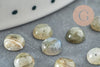 Cabochon rond labradorite, fournitures créatives, cabochon rond, labradorite naturelle,6mm, pierre naturelle, X1 G1014