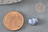 Cabochon sodalite bleue,cabochon pierre,cabochon ovale,sodalite naturelle, 10x8mm, X1 G2214