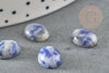 Cabochon sodalite bleue,cabochon pierre,cabochon ovale,sodalite naturelle, 10x8mm, X1 G2214