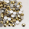 Cabochon strass cristal doré, cabochon plastique, strass couture,cristal Swarovski, customisation,1.6mm, lot de 0.15 gramme-G1153