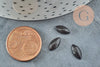 Cabochons en Agate noire naturelle 10mm, cabochon en pierre oeil de cheval, X1 G5759