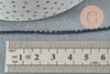 Cordon bleu or, fabrication bijoux, création bijoux,ruban mariage, scrapbooking, largeur 1.5mm, X 1mètre G2118