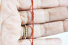 Cordon rouge or,ruban mariage,scrapbooking,1-1.55mm, 5 /10 mètres /Bobine- G2099