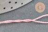 Fil rose clair, fournitures créatives, fil à broder, fil couture, scrapbooking, fil rose, fil nylon rose, 0.8mm, X 10Mètres G8247