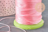 Fil rose clair, fournitures créatives, fil à broder, fil couture, scrapbooking, fil rose, fil nylon rose, 0.8mm, x 10Mètres G8247