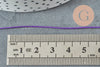 Fil violet, fournitures créatives, fil à broder, fil couture, scrapbooking, fil violet, fil nylon violet, 0.8mm, X 10Mètres G1794