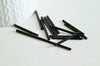 Grandes perles rocaille Tube noires 20x2,5mm,verre noir, long tube,perle tube noir, création bijoux, x 10gr G3155