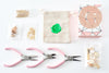 Kit Collier et bracelet Breloques Thème Mystique ou Océan, Coffrets et kits pour la création de bijoux fantaisie DIY, x1 (G9554)