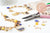 Kit Collier et bracelet Breloques Thème Mystique ou Océan, Coffrets et kits pour la création de bijoux fantaisie DIY, x1 (G9554)