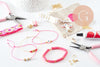 Kit création 10 Bracelets Surfer, Coffrets et kits pour la création de bijoux fantaisie DIY, x1 G9555