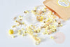 Kit mix de perles Citron Meringué, Coffrets et kits pour la création de bijoux fantaisie DIY, x1 G8163