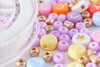 Kit mix de perles Lollipop, Coffrets et kits pour la création de bijoux fantaisie DIY, la pochette G8166