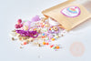 Kit mix de perles Lollipop, Coffrets et kits pour la création de bijoux fantaisie DIY, la pochette G8166