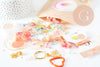 Kit mix de perles SUNSET, Coffrets et kits pour la création de bijoux fantaisie DIY, la pochette G9412