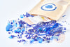 Kit mix de perles bleues Santorin, Coffrets et kits pour la création de bijoux fantaisie DIY, le kit, G8346