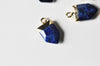 Pendentif pointe lapis lazulis bleu, pendentif , bijou pierre,pendentif pierre, Lapis Lazulis naturel, pendentif bleu,19mm, x1 G4874