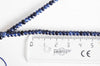 Perle abacus jade bleu,pierre jade naturel,perle facette,jade,4x2mm,fil de 35 cm, X1 G0006