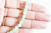 Perle jade vert ,perles rondes,perle jade,jade naturel, jade vert,pierre naturelle, 6mm, le fil de 60 perles,G2509