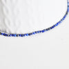 Perle lapis lazuli ronde,bijou pierre naturelle,lapis lazuli naturel,pierre naturelle, 2mm,le fil de 38 cm, G3051