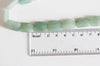 Perle rectangle aventurine,fourniture créative,pierre précieuse,pierre naturelle, aventurine,le fil de 13 perles,16m, x1 G9711