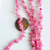Perles chips tourmaline naturelle, x1 fil de 40 cm (G1020)