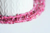 Perles chips tourmaline naturelle, x1 fil de 40 cm (G1020)
