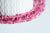 Perles chips tourmaline naturelle, x1 fil de 40 cm (G1020)