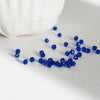 Perles cristal facette bleu roi, cristal autrichien, perles bicone, perles cristal toupies, 4mm, 20 perles G2356