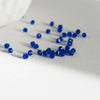 Perles cristal facette bleu roi, cristal autrichien, perles bicone, perles cristal toupies, 4mm, 20 perles G2356