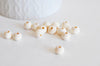 Perles en bois brut rondes, perles bois,perle bois,bois brut, création bijoux,Perles géométriques,8mm, x50 G0545