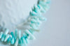 Perles en corail turquoise,perles corail, corail naturel,perle coquillage,coquillage bleu,fil 38cm-G0987